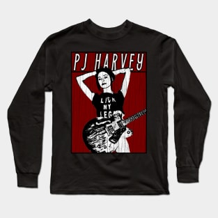 Vintage Retro Pj Harvey Long Sleeve T-Shirt